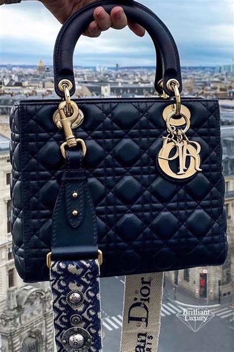 lady dior dark blue